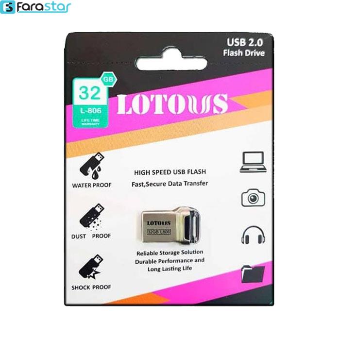 فلش مموری لوتوس مدل L-806 ظرفیت 32 گیگابایت 