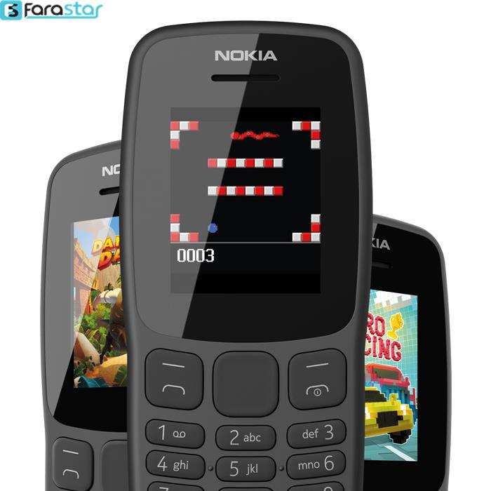   گوشی موبایل نوکیا مدل (2019) Nokia 106 دو سیم کارت 