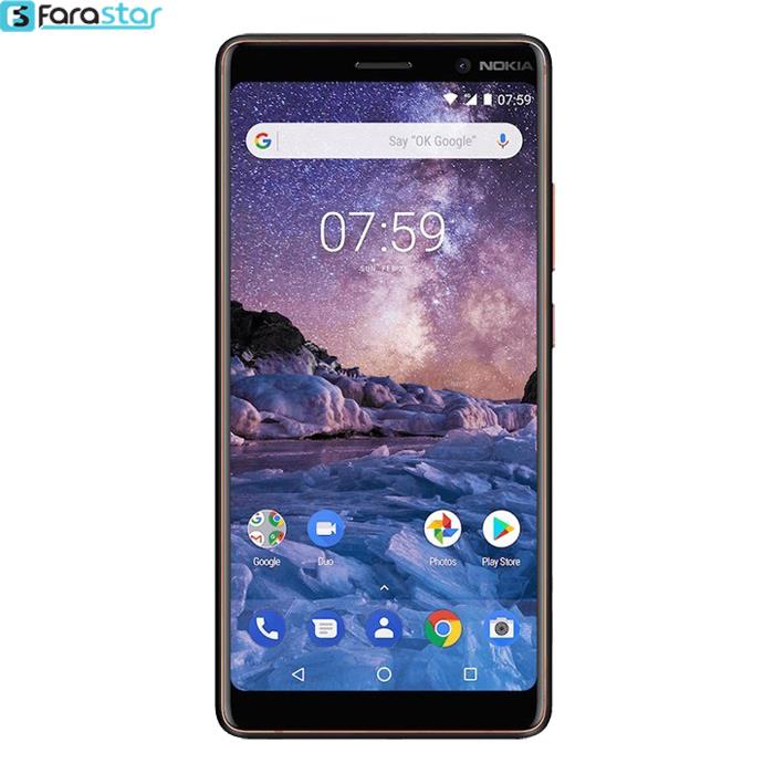  گوشی موبایل نوکیا مدل Nokia 7 Plus دو سیم کارت ظرفیت 64 گیگابایت  