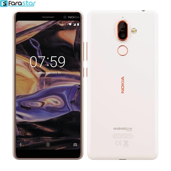  گوشی موبایل نوکیا مدل Nokia 7 Plus دو سیم کارت ظرفیت 64 گیگابایت  