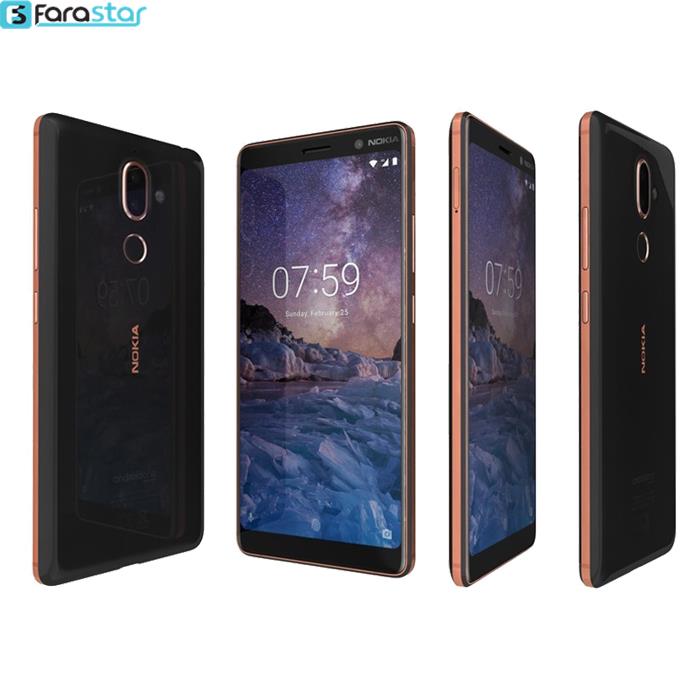  گوشی موبایل نوکیا مدل Nokia 7 Plus دو سیم کارت ظرفیت 64 گیگابایت  