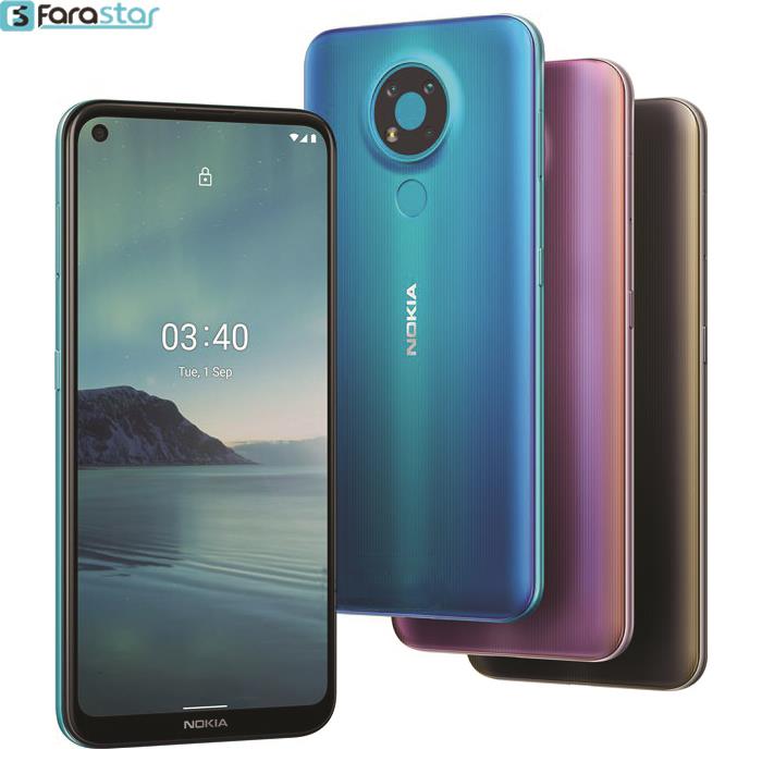  گوشی موبایل نوکیا مدل Nokia 3.4 دو سیم کارت ظرفیت 64 گیگابایت