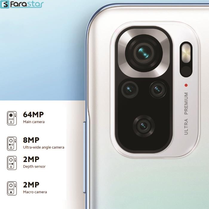  گوشی موبایل شیائومی مدل Redmi Note 10s دو سیم‌ کارت ظرفیت 64 گیگابایت	