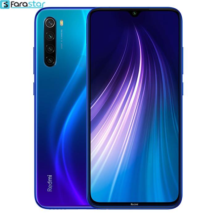  گوشی موبایل شیائومی مدل Redmi Note 8 M1908C3JG دو سیم‌ کارت ظرفیت 128 گیگابایت  