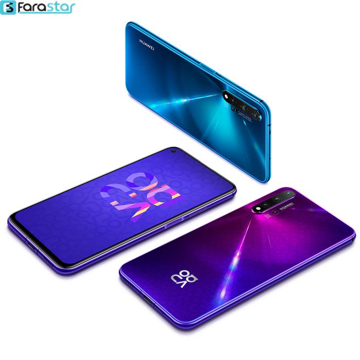  گوشی موبایل هوآوی مدل Nova 5T YAL-L21 دو سیم کارت ظرفیت 128 گیگابایت  