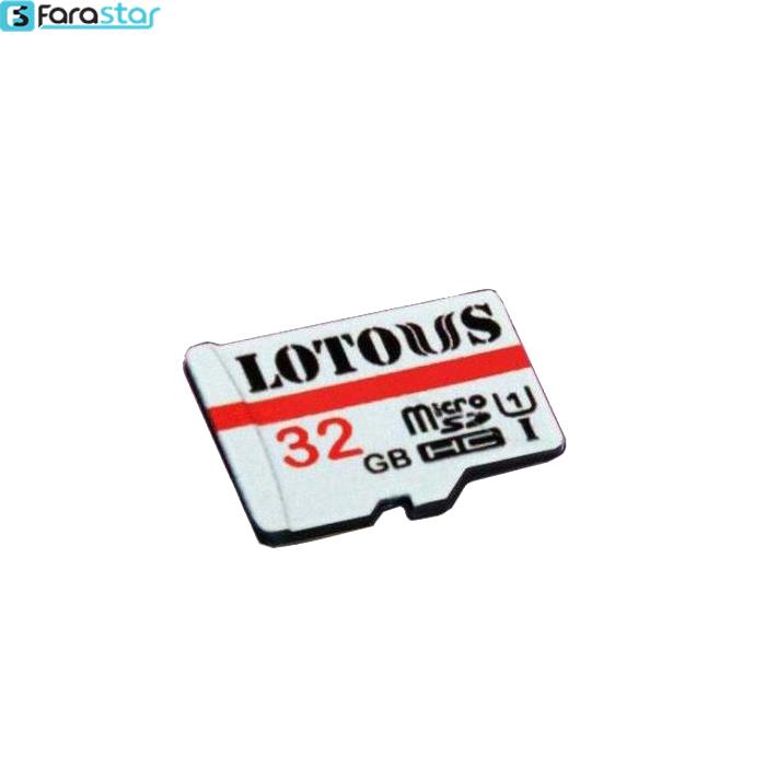  کارت حافظه میکرو اس دی لوتوس ۳۲ گیگابایت Lotous MicroSDHC 