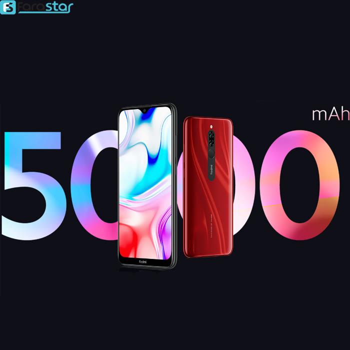   گوشی موبایل شیائومی مدل Redmi 8 M1908C3IG دو سیم‌ کارت ظرفیت 64 گیگابایت 