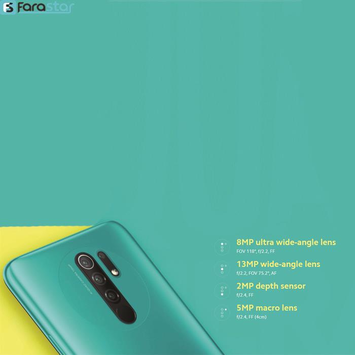  گوشی موبایل شیائومی مدل Redmi 9 M2004J19G دو سیم‌ کارت ظرفیت 32 گیگابایت