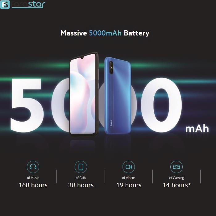   گوشی موبایل شیائومی مدل Redmi 9A دو سیم کارت ظرفیت 32 گیگابایت