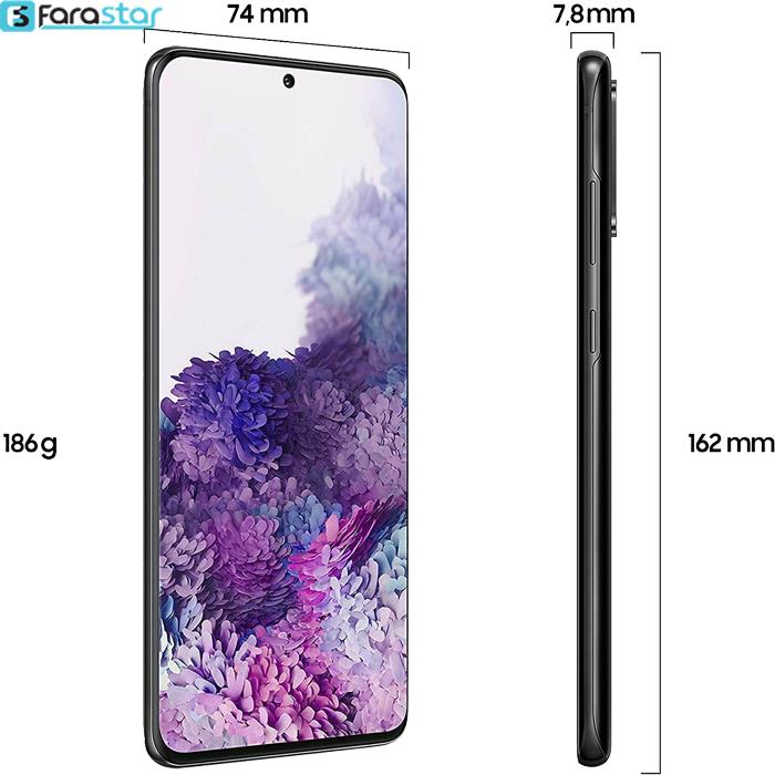   گوشی موبایل سامسونگ مدل Galaxy S20 5G دو سیم کارت ظرفیت 128گیگابایت	 