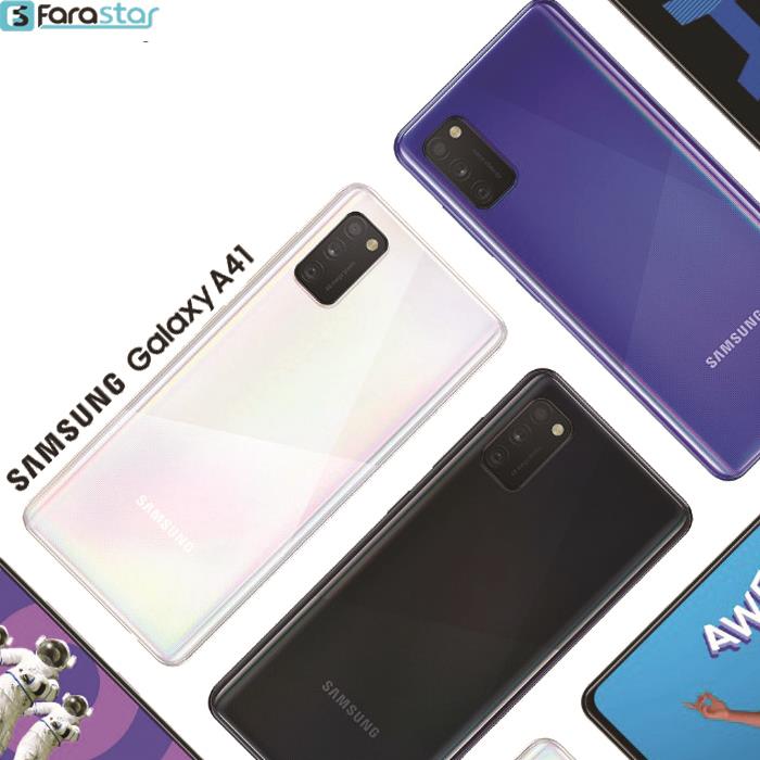  گوشی موبایل سامسونگ مدل Galaxy A41 دو سیم کارت ظرفیت 64 گیگابایت