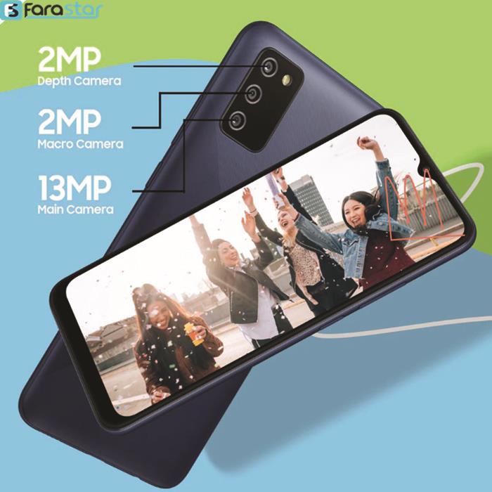  گوشی موبایل سامسونگ مدل Galaxy F02s دو سیم کارت ظرفیت 64 گیگابایت