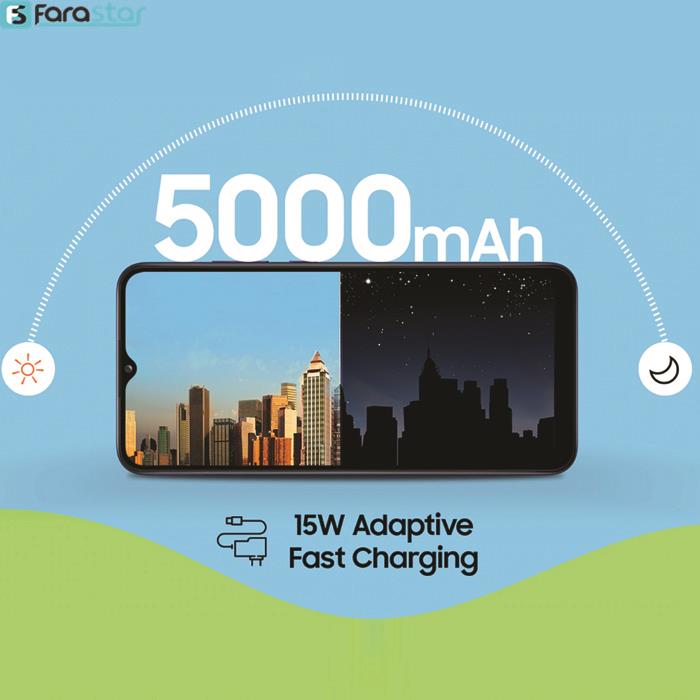  گوشی موبایل سامسونگ مدل Galaxy F02s دو سیم کارت ظرفیت 64 گیگابایت