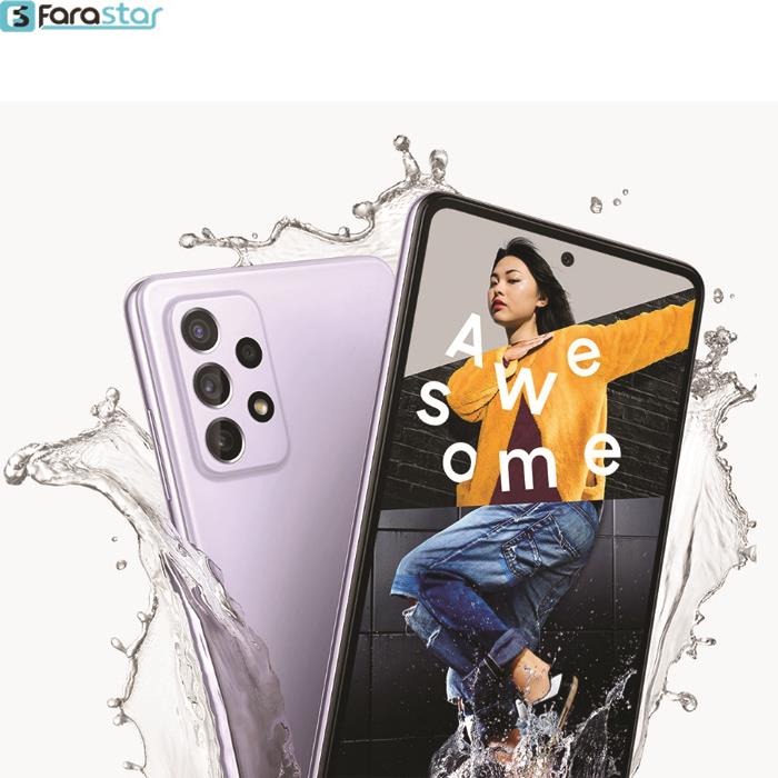  گوشی موبایل سامسونگ مدل Galaxy A72 دو سیم کارت ظرفیت 256 گیگابایت