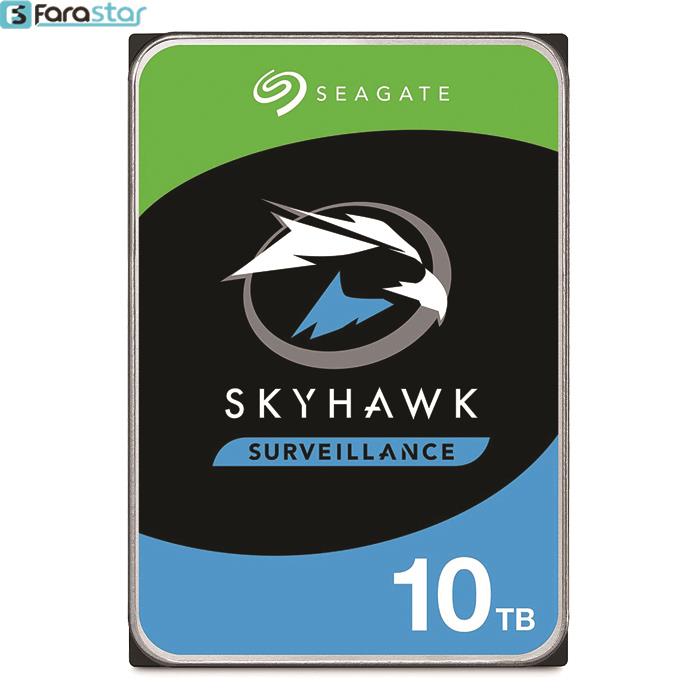  هارددیسک اینترنال سیگیت مدل SkyHawk ST10000VX0004 ظرفیت 10 ترابایت