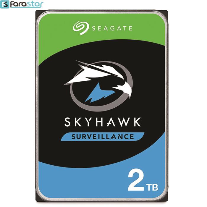  هارددیسک اینترنال سیگیت مدل SkyHawk ST2000VX008 ظرفیت 2 ترابایت