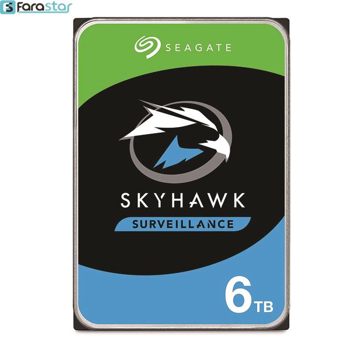  هارددیسک اینترنال سیگیت مدل SkyHawk ST6000VX0023 ظرفیت 6 ترابایت