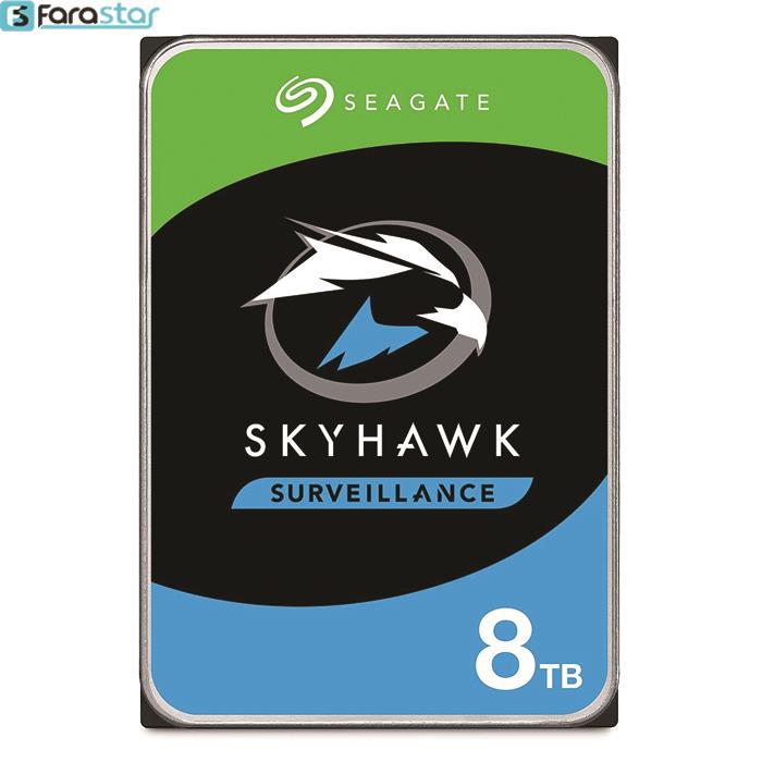  هارددیسک اینترنال سیگیت مدل SkyHawk ST8000VX0022 ظرفیت 8 ترابایت
