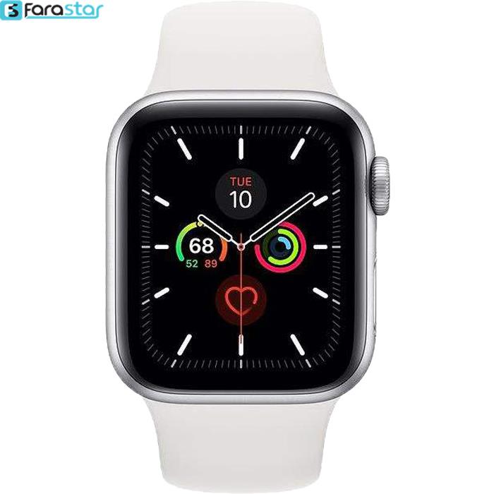  ساعت هوشمند اپل واچ سری 5 مدل 40mm Aluminum Case With Sport Band 