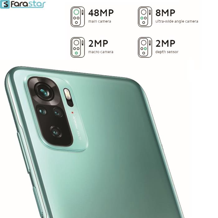  گوشی موبایل شیائومی مدل Redmi Note 10 دو سیم کارت ظرفیت 128 گیگابایت