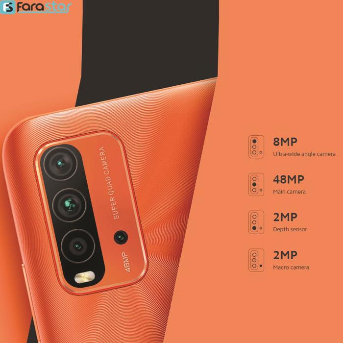  	گوشی موبایل شیائومی مدل Redmi 9T دو سیم‌ کارت ظرفیت 128 گیگابایت