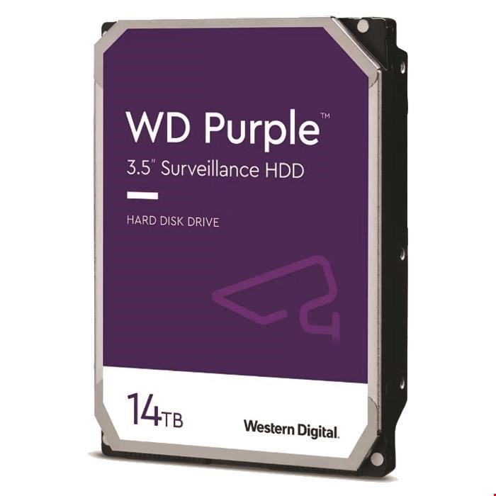هارددیسک اینترنال وسترن دیجیتال مدل Purple 140PURZ ظرفیت 14 ترابایت