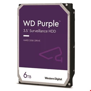هارددیسک اینترنال وسترن دیجیتال مدل Purple WD60PURZ ظرفیت 6 ترابایت