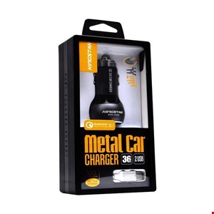 شارژر فندکی با کابل Kingstar K503QC Type C