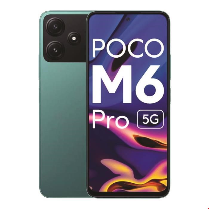 گوشی موبایل شیائومی مدل Poco M6 Pro 5G دو سیم‌ کارت ظرفیت128/4 گیگابایت