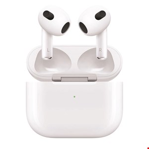 هدفون بی سیم اپل مدل AirPods 3 همراه با محفظه شارژ