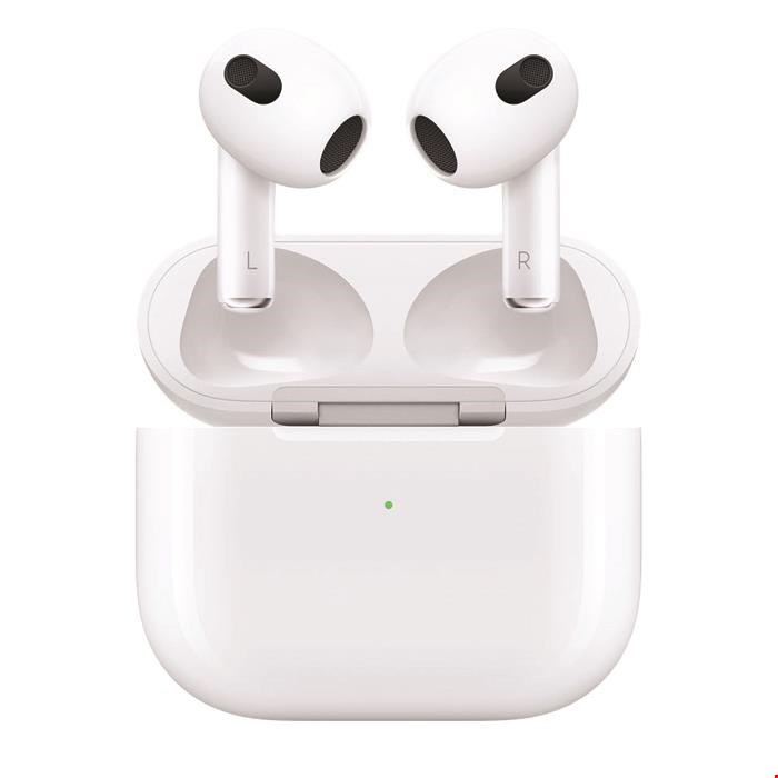 هدفون بی سیم اپل مدل AirPods 3 همراه با محفظه شارژ