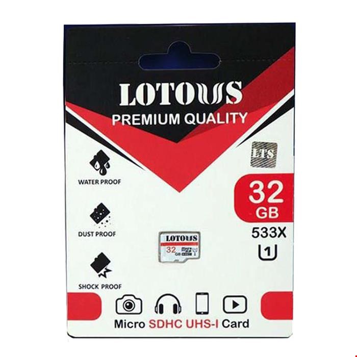 کارت حافظه میکرو اس دی لوتوس ۳۲ گیگابایت Lotous MicroSDHC