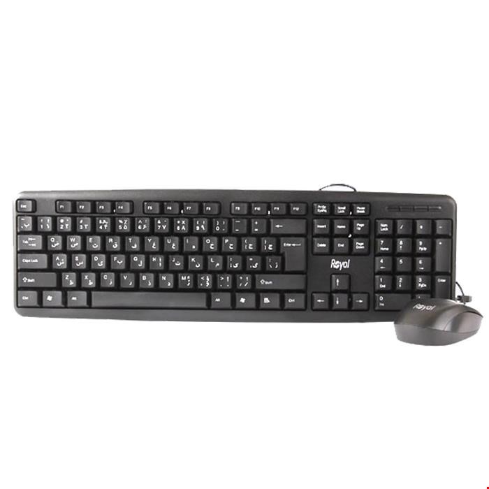 کیبورد و ماوس رویال مدل Royal KM-300 